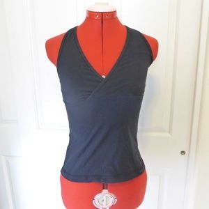 Lululemon Black Tank Top Yoga Running Workout XS